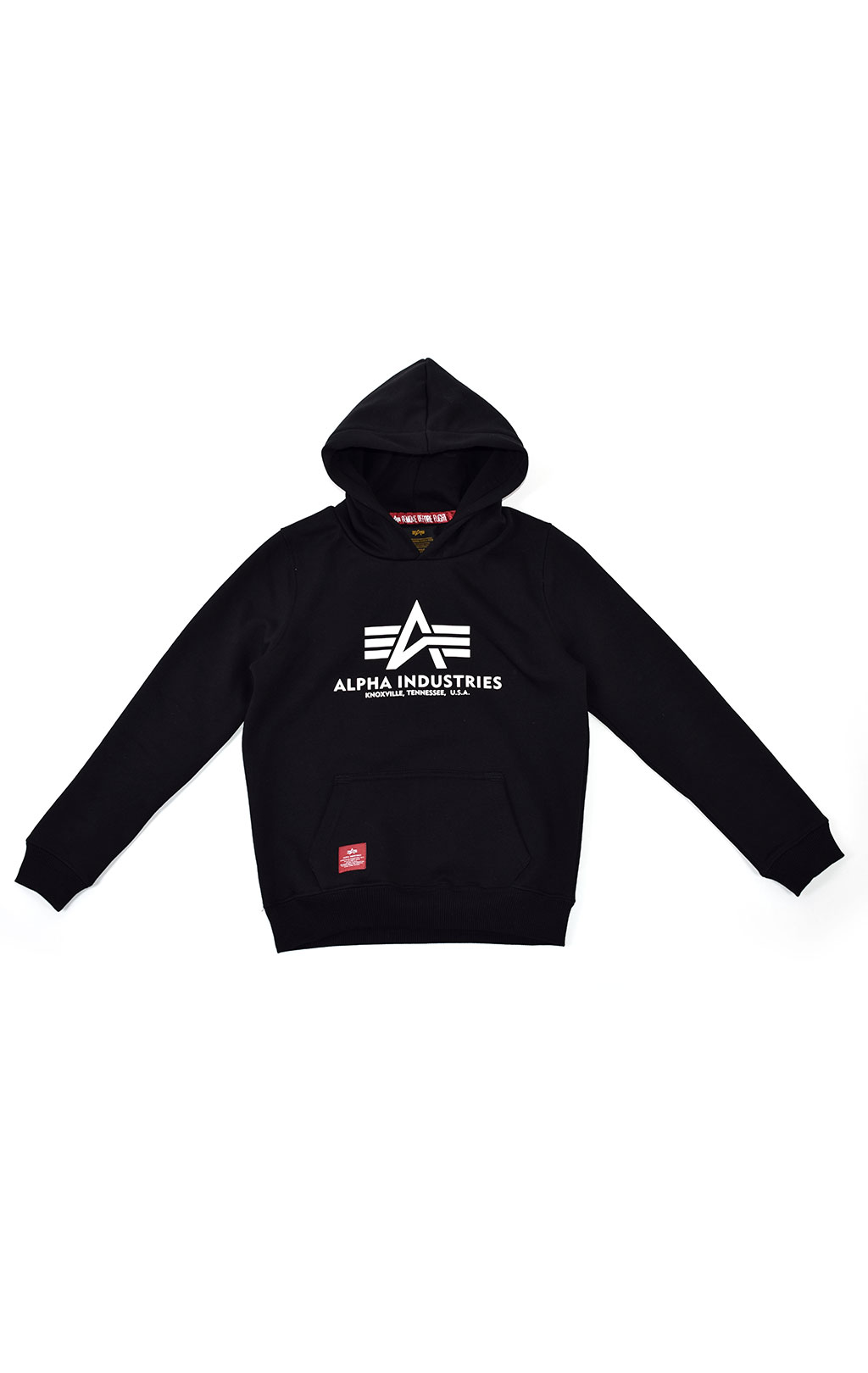 Детская толстовка ALPHA INDUSTRIES BASIC HOODY black 