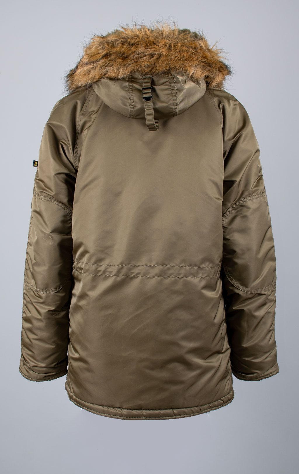 Аляска ALPHA INDUSTRIES SLIM FIT GEN-I N-3B vintage olive/orange 