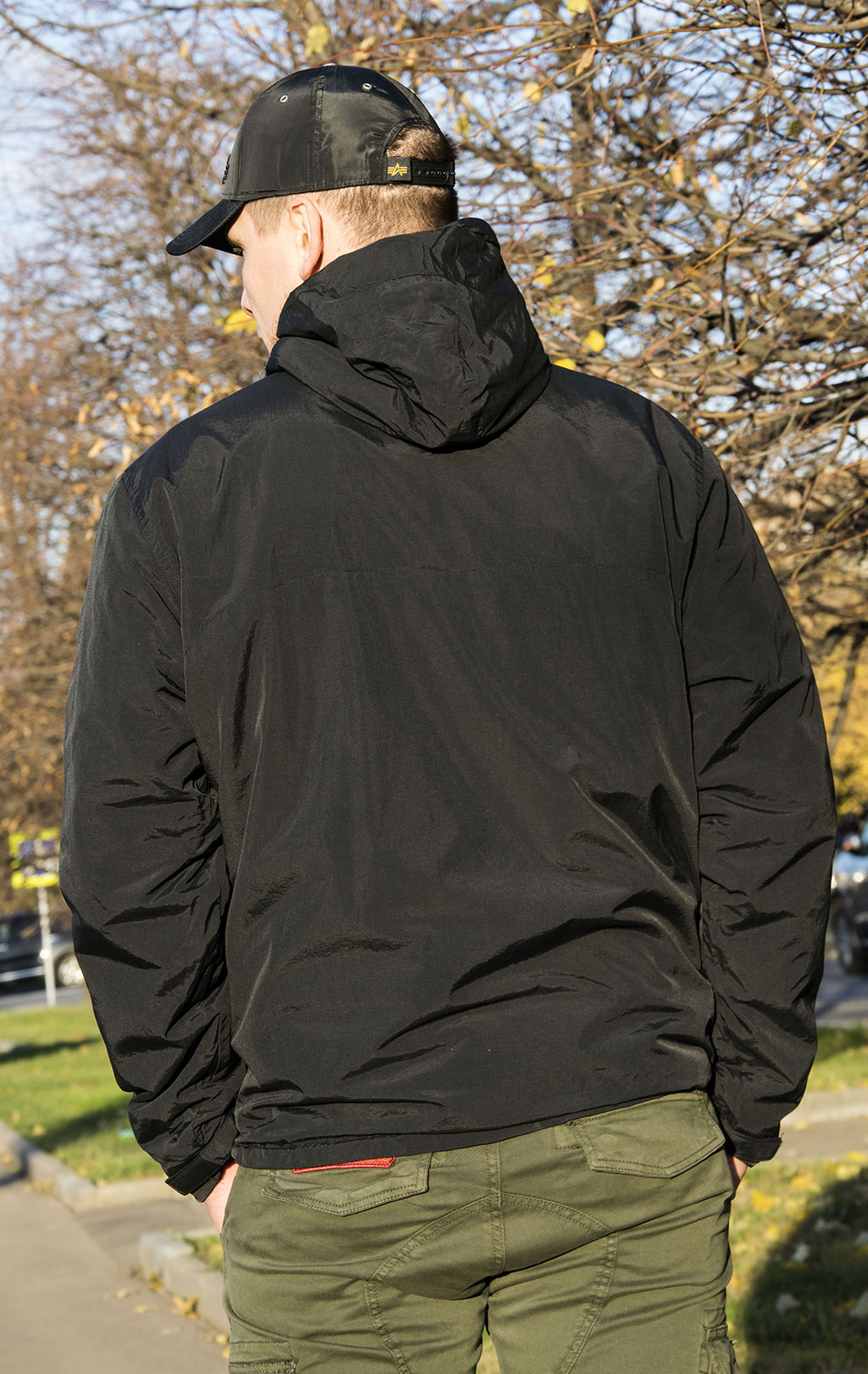 Анорак Surplus WINDBREAKER big size black 