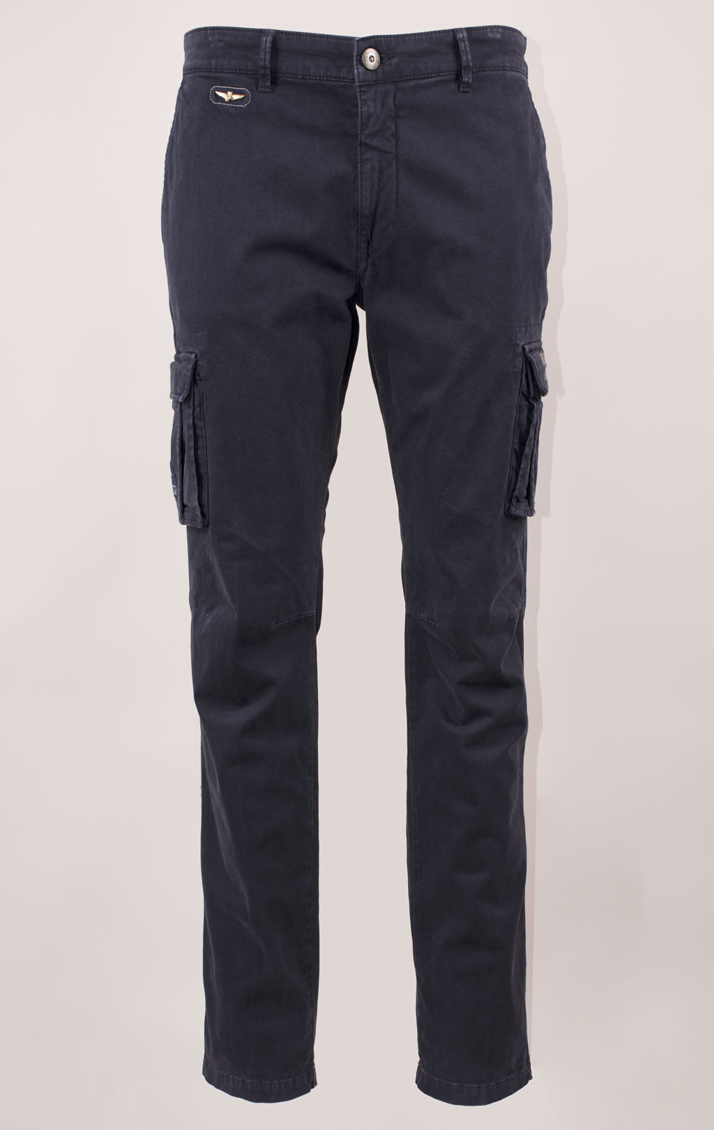 Брюки-карго AERONAUTICA MILITARE big size плотные FW 24/25/AL dark blue (PA 1329) 