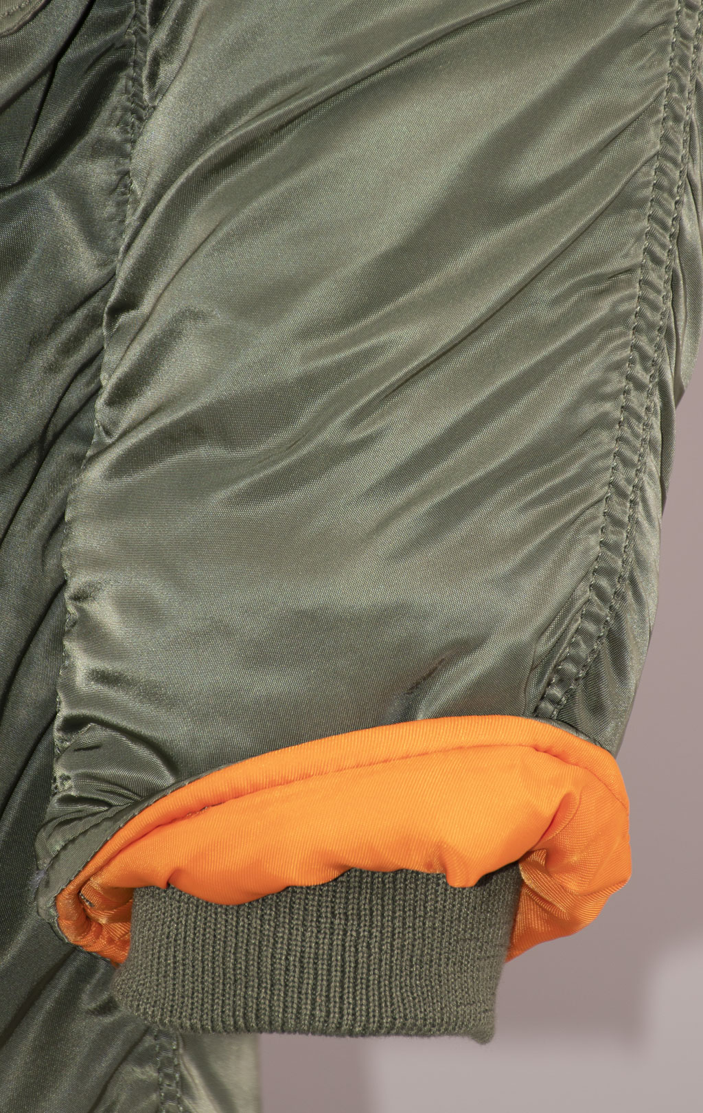 Аляска ALPHA INDUSTRIES SLIM FIT GEN-I N-3B натур. мех sage/orange 