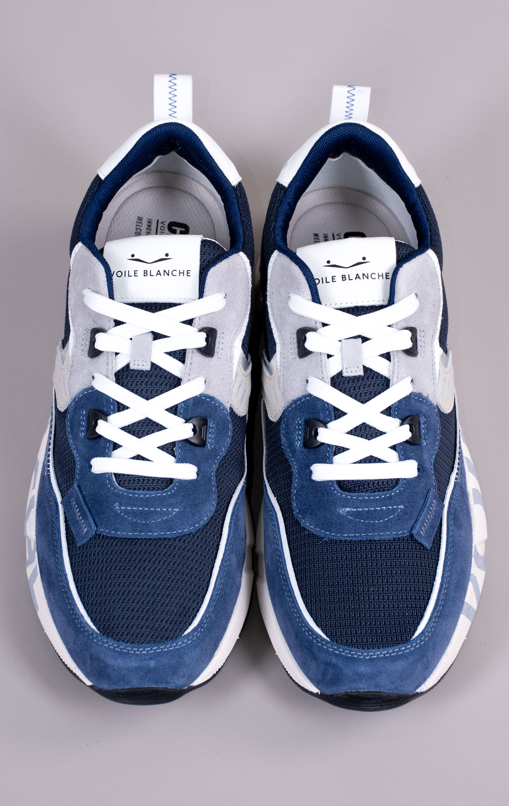 Кроссовки VOILE BLANCHE CLUB01 MESH SS 26 mesh indigo/silky grey 2019021 