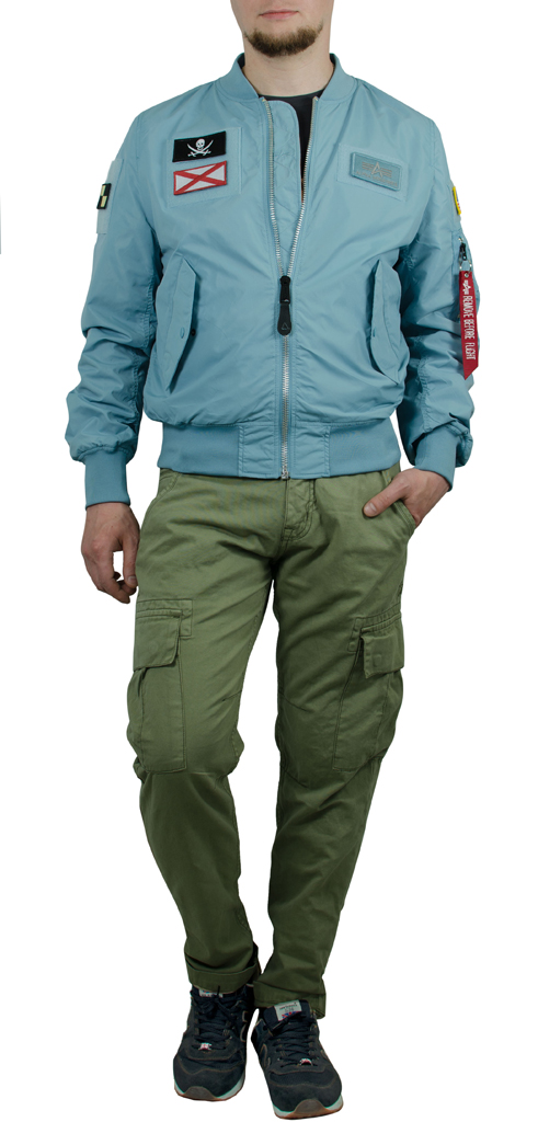 Ветровка ALPHA INDUSTRIES L-2B FLEX light blue Ветровка ALPHA INDUSTRIES L-2B FLEX light blue