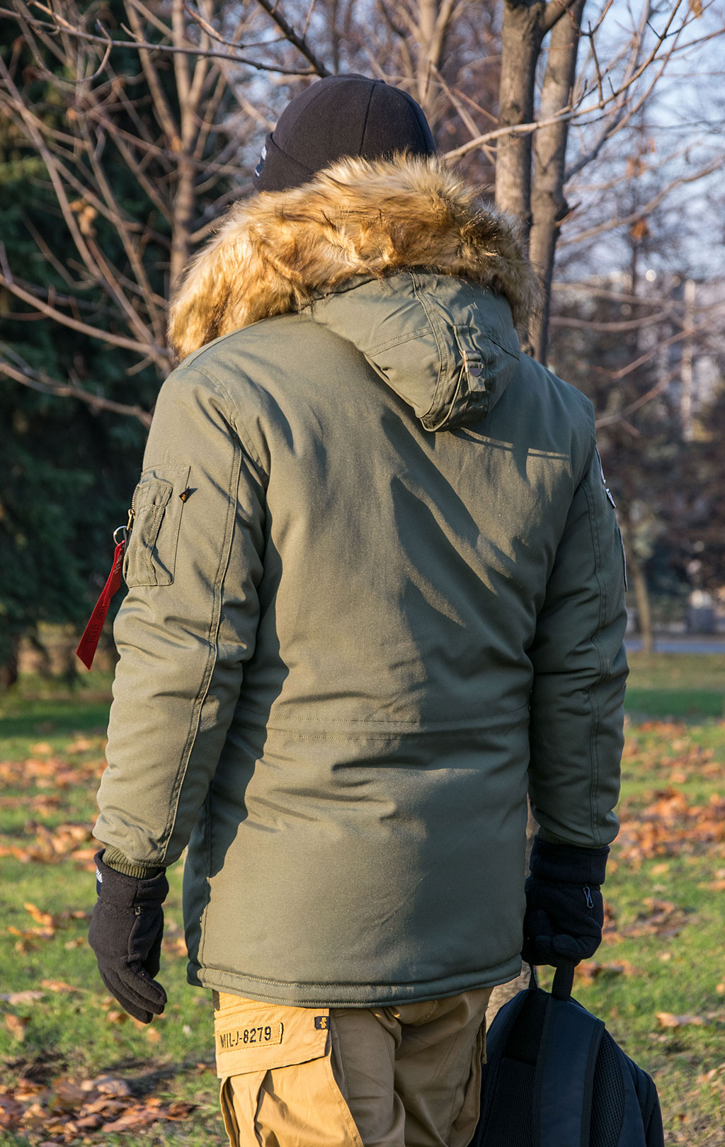 Аляска ALPHA INDUSTRIES ARCTIC DISCOVERER N-3B dark olive 