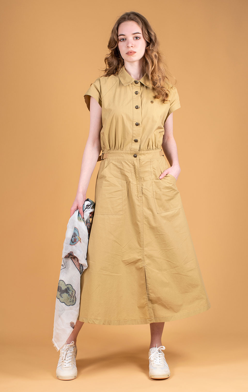 Женское платье AERONAUTICA MILITARE SS 25 m/IT safari (VE 101) 