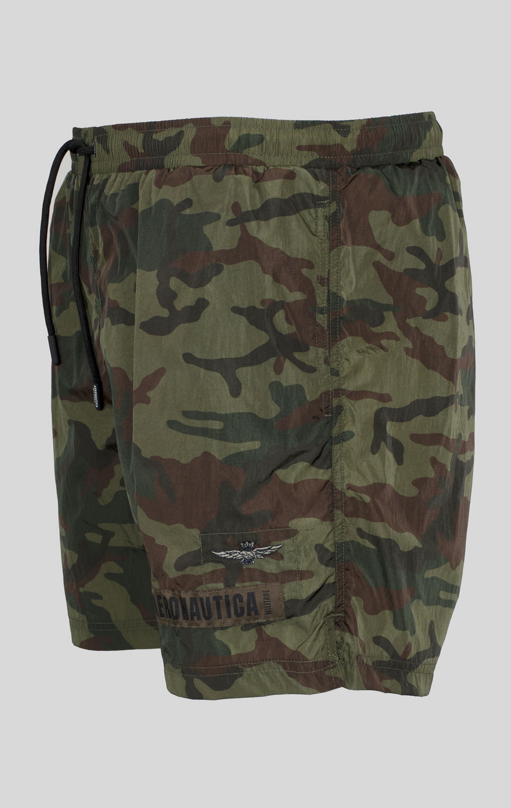 Шорты плавательные AERONAUTICA MILITARE SS 25 m/CN camou military olive (BW 227) 