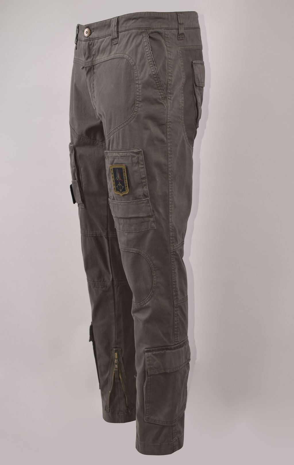 Брюки-карго AERONAUTICA MILITARE ANTI-G плотные FW 23/24/AL brown (PA 1557) 