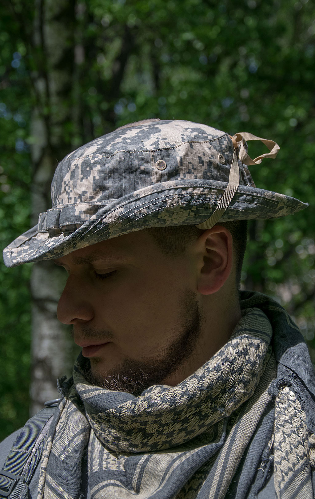 Панама Pentagon Jungle хлопок35%/полиэстер65% Rip-Stop acu 13014 