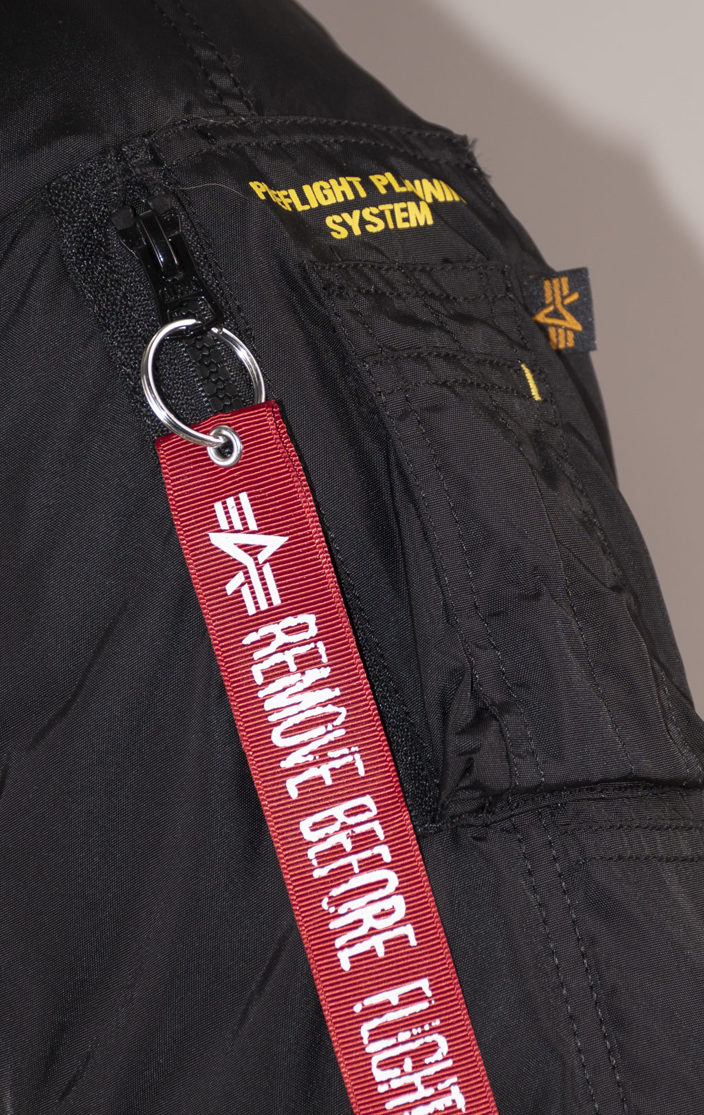 Аляска ALPHA INDUSTRIES PPS big size N-3B натур. мех black 