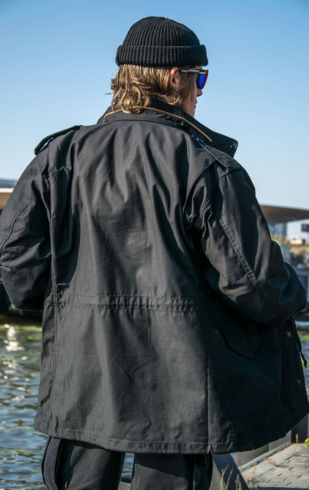 Куртка ALPHA INDUSTRIES M-65 CLASSIC (HERITAGE) black 