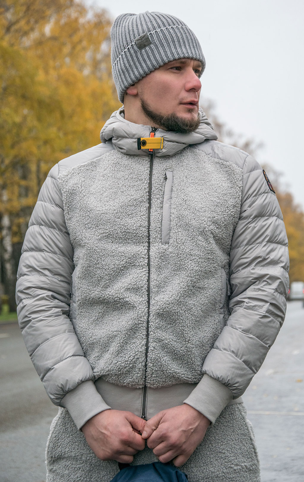 Толстовка утеплённая PARAJUMPERS RHINO флис FW 22/23 paloma 