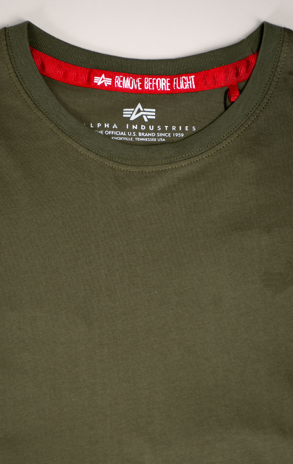 Футболка ALPHA INDUSTRIES AIR FORCE T dark olive 