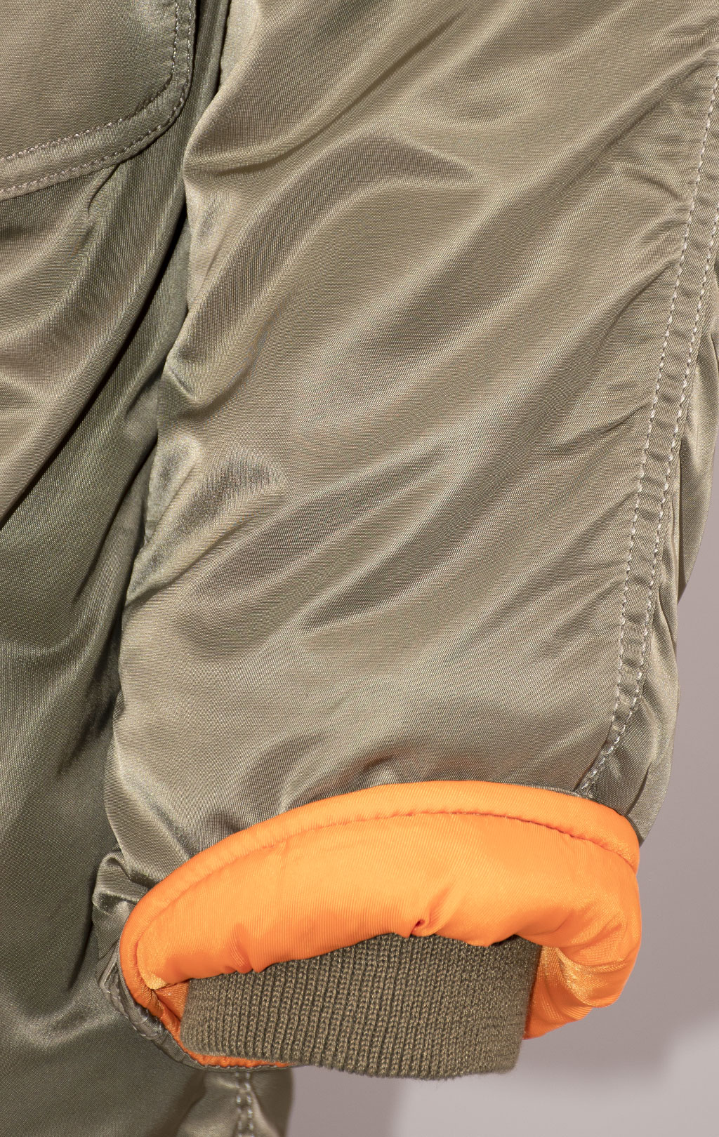 Аляска ALPHA INDUSTRIES SLIM FIT GEN-I N-3B натур. мех vintage olive/orange 