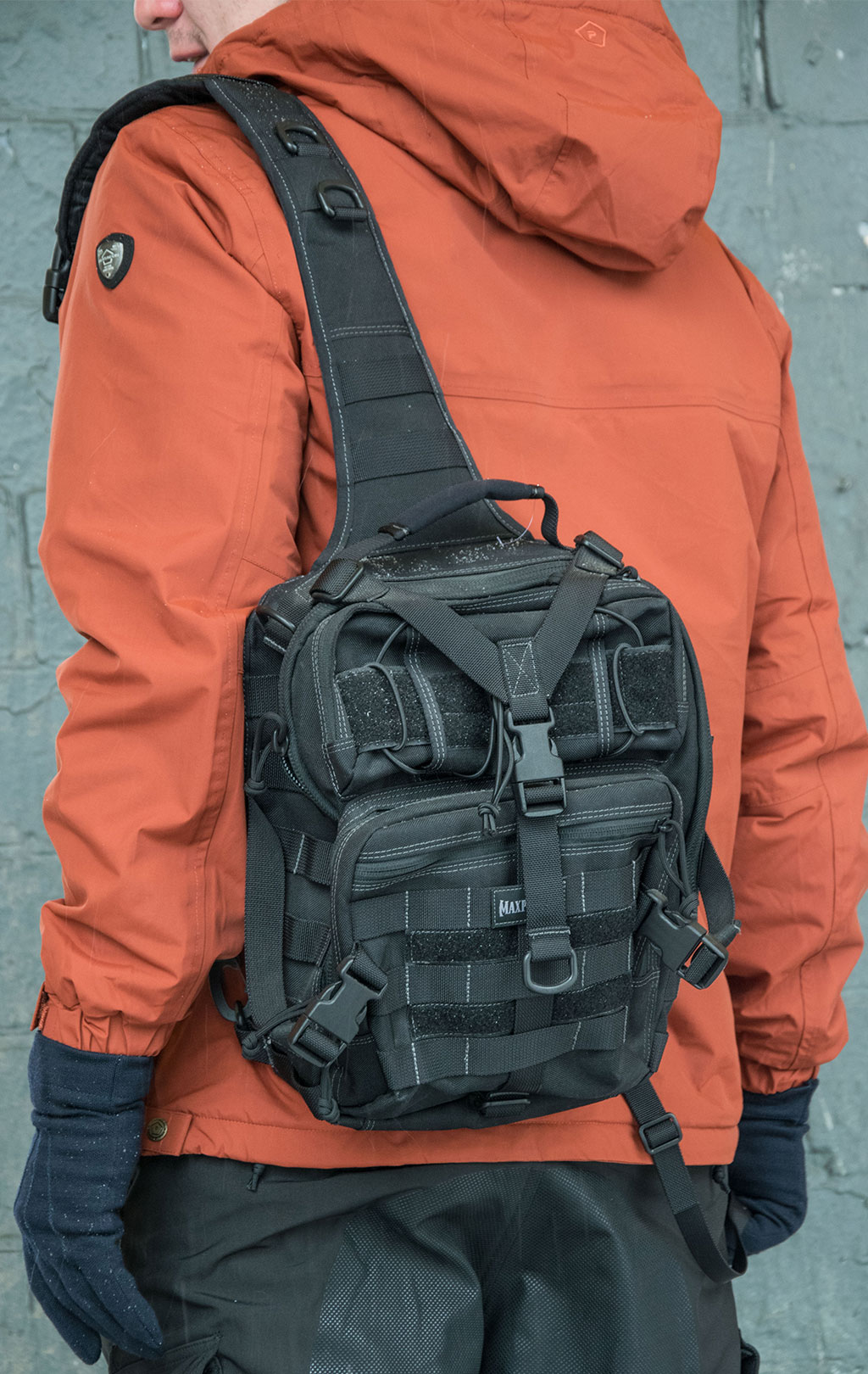 Рюкзак тактический Maxpedition MALAGA GEARSLINGER black 