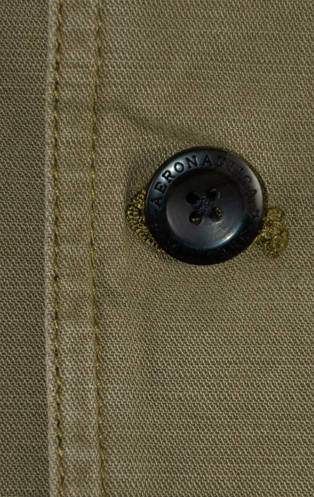 Ветровка AERONAUTICA MILITARE FW 25/26/IN dark olive (AC 0036) 