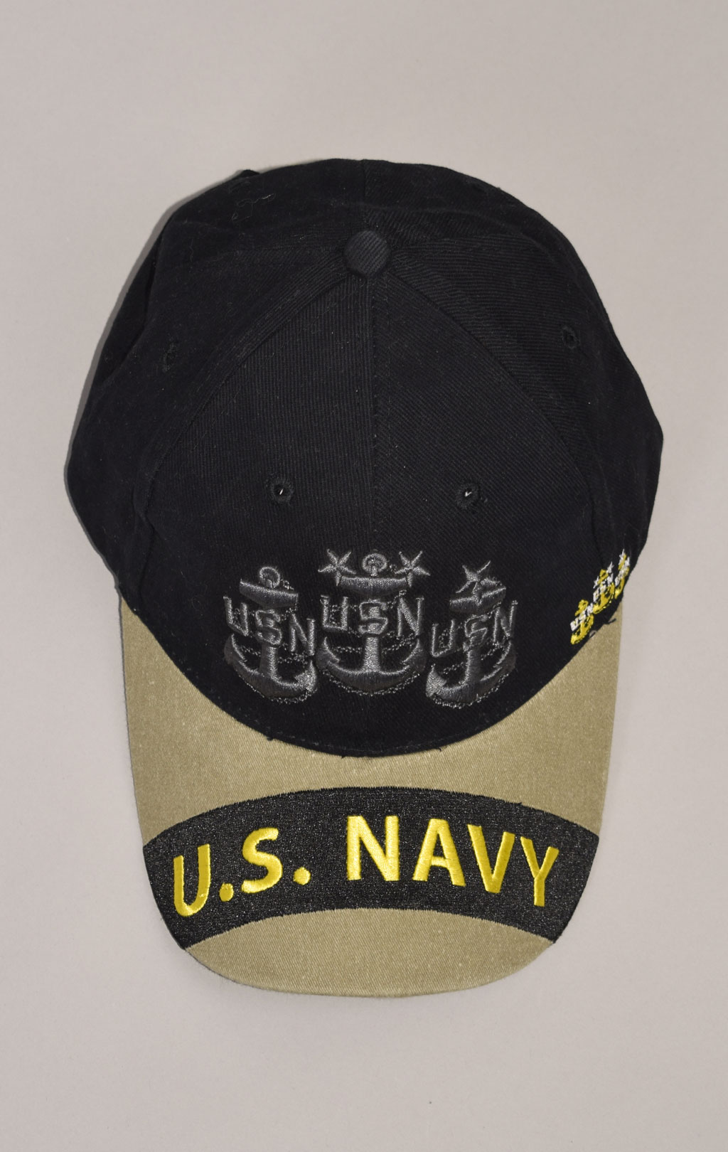 Бейсболка EC USN U.S.NAVY black (6131) 