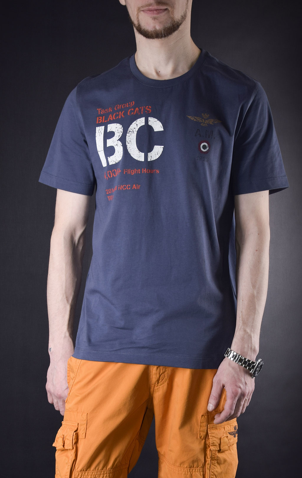 Футболка AERONAUTICA MILITARE blue aperto (TS 1618)