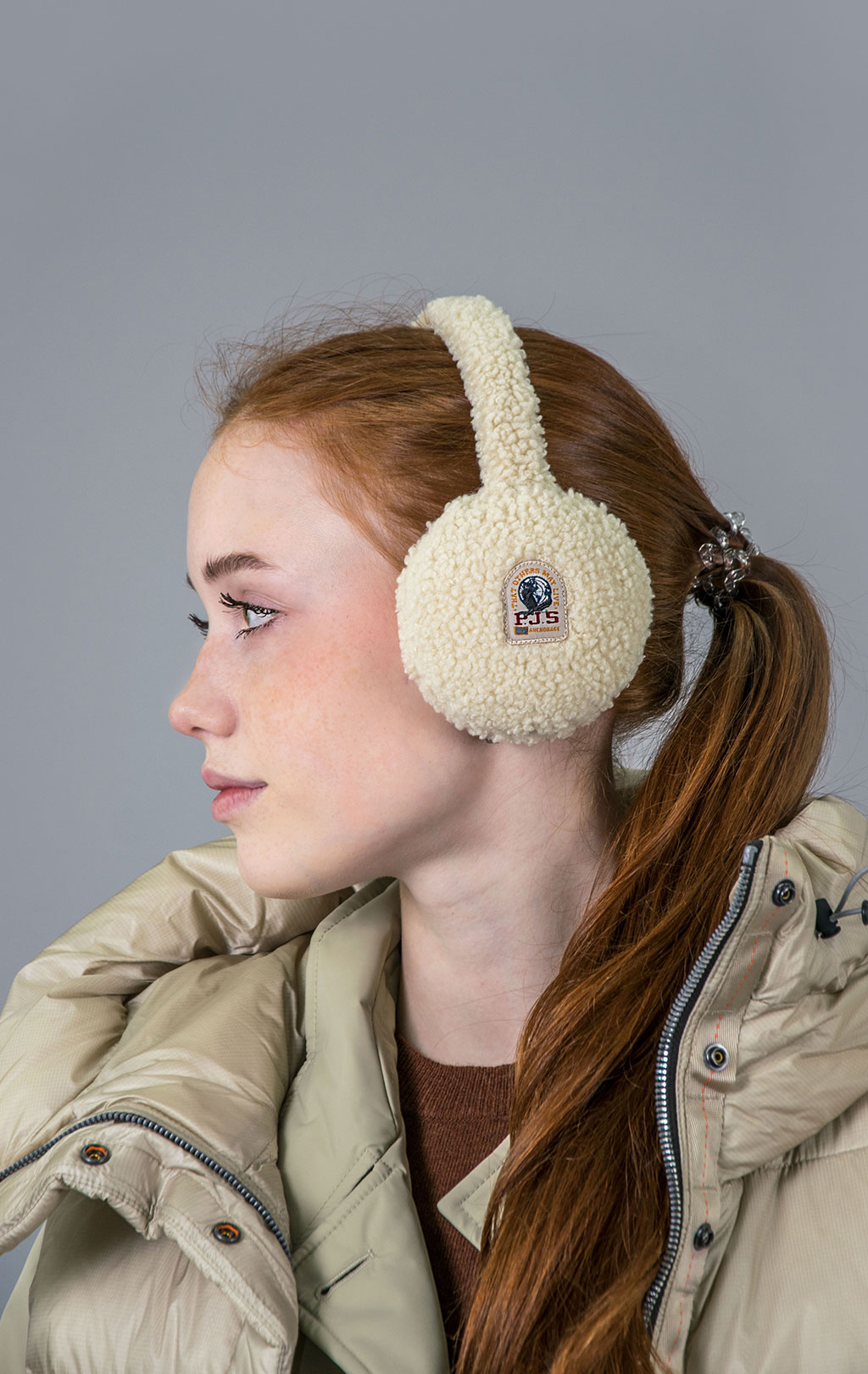 Женские наушники PARAJUMPERS POWER EARMUFFS FW 23/24 tapioca 