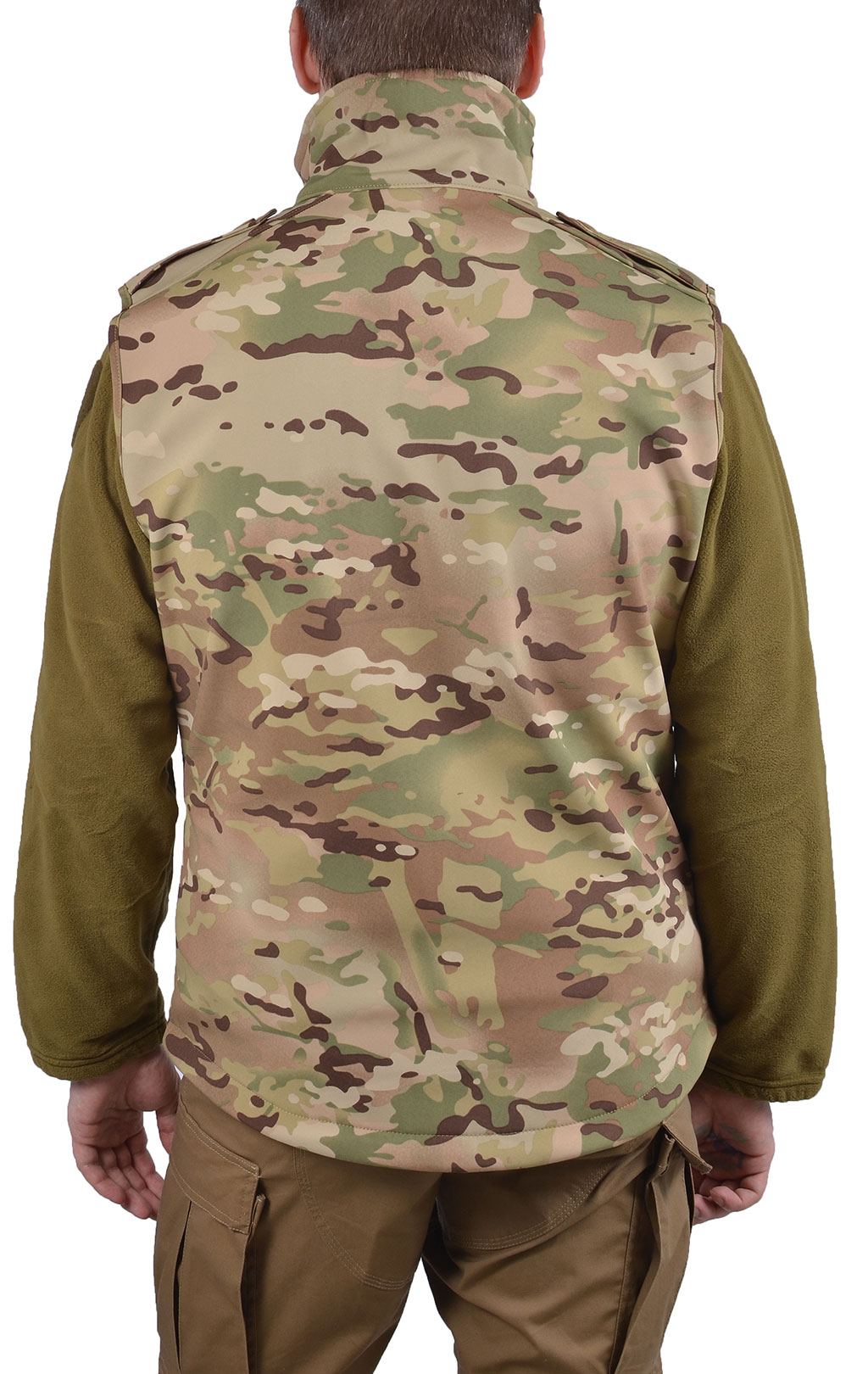 Жилет Mil-Tec Soft Shell multicam 