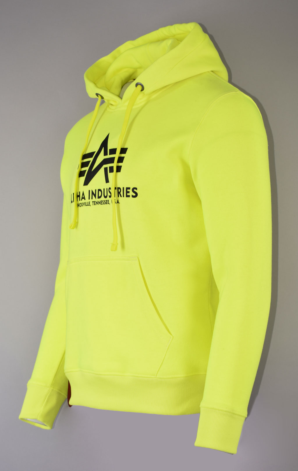 Толстовка ALPHA INDUSTRIES BASIC HOODY NEON neon/yellow 