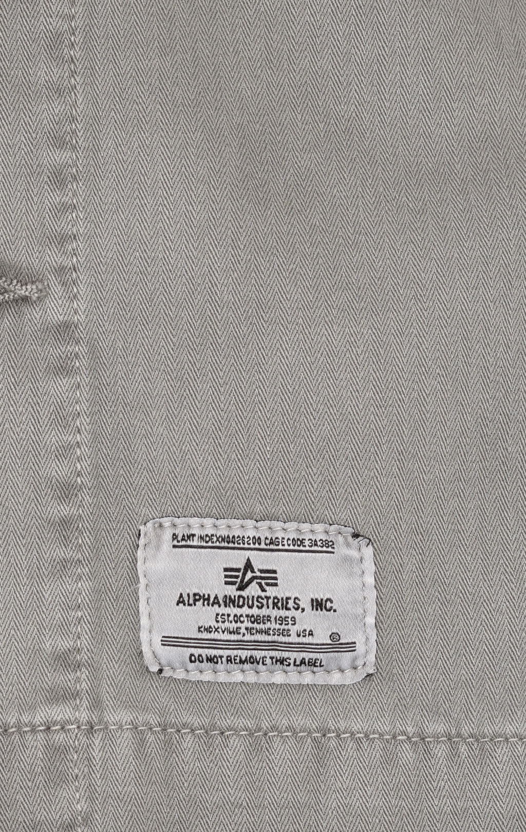 Ветровка ALPHA INDUSTRIES SHIRT JACKET P 44 SS 22 m vintage grey 