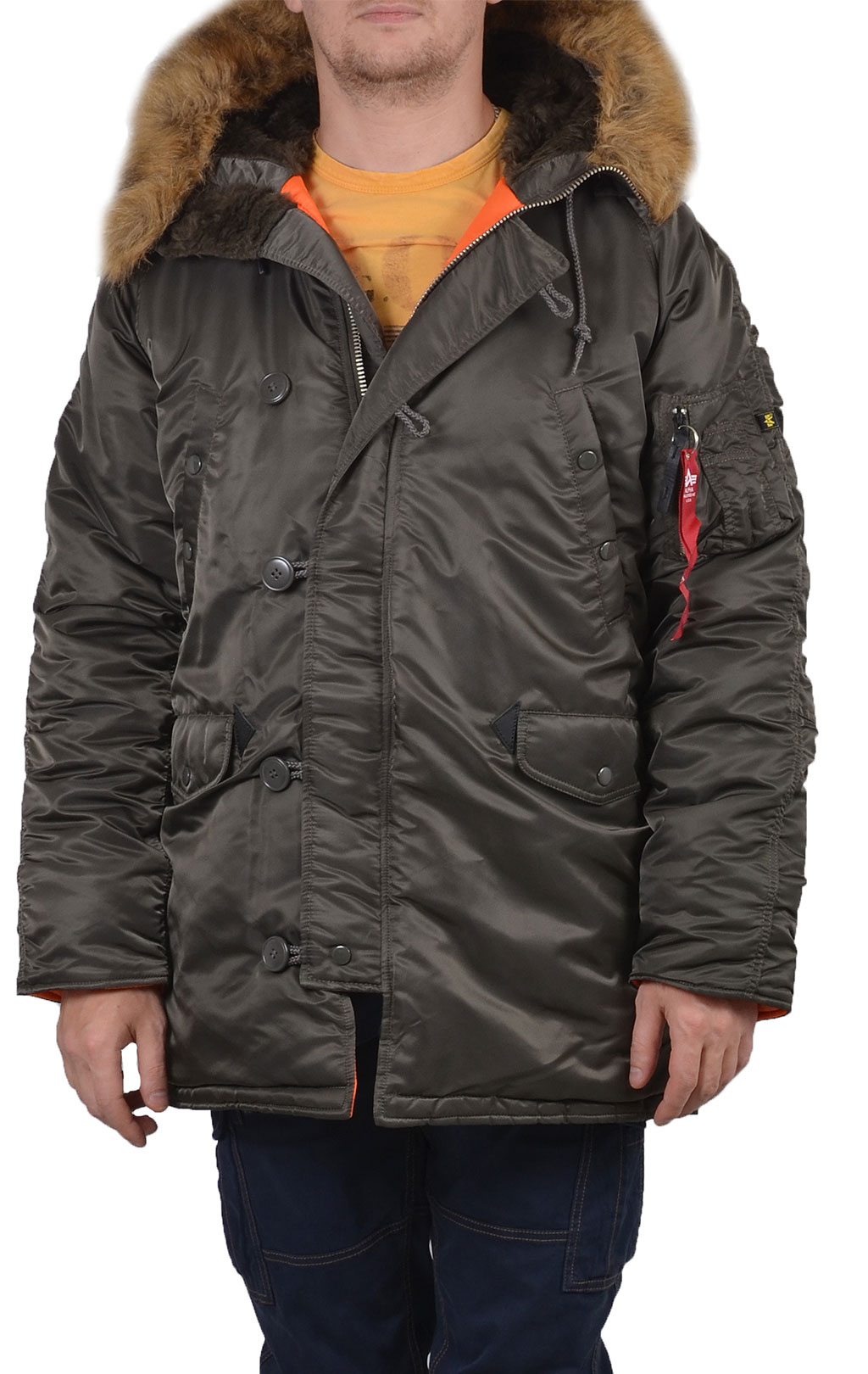 Аляска ALPHA INDUSTRIES VF 59 big size N-3B rep. grey 