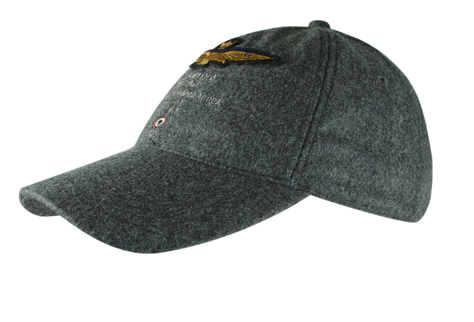 Бейсболка AERONAUTICA MILITARE grigio scuro melange (HA 926)