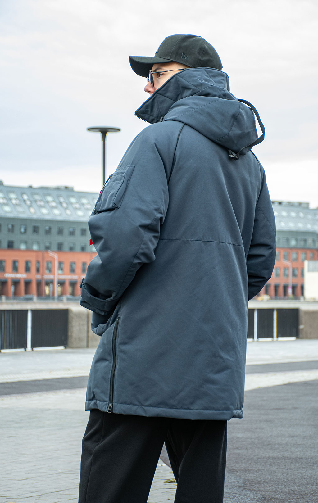 Куртка ALPHA INDUSTRIES SERGEANT PUFFER PARKA FW 25/26 replica blue 
