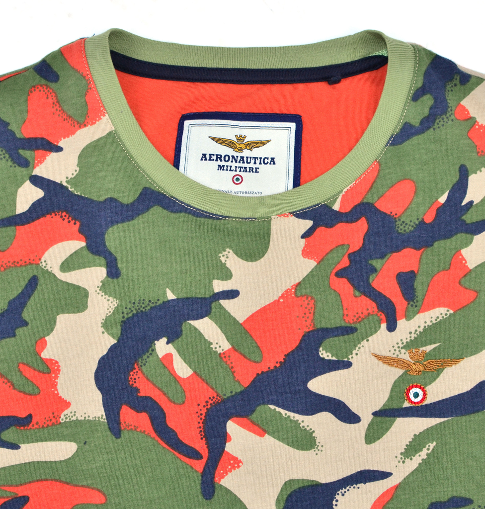 Футболка AERONAUTICA MILITARE camouflage (TS 1468) 