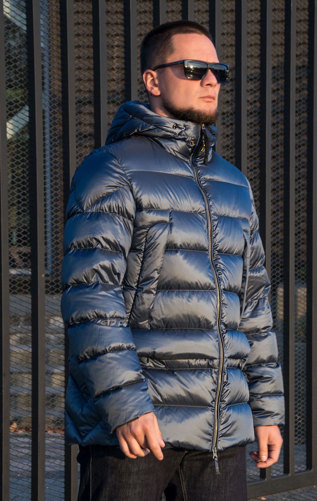 Куртка-пуховик лёгкая PARAJUMPERS ROLPH FW 23/24 dark avio 