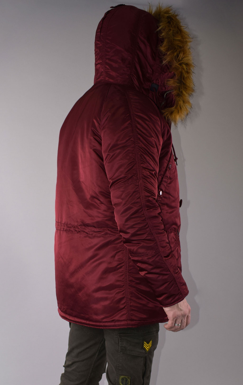 Аляска ALPHA INDUSTRIES VF 59 N-3B burgundy 