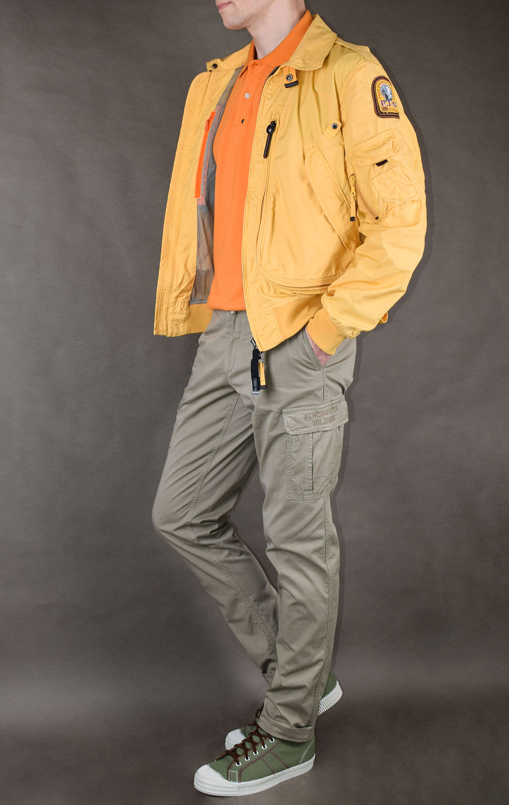 Ветровка PARAJUMPERS BRIGADIER yellow 