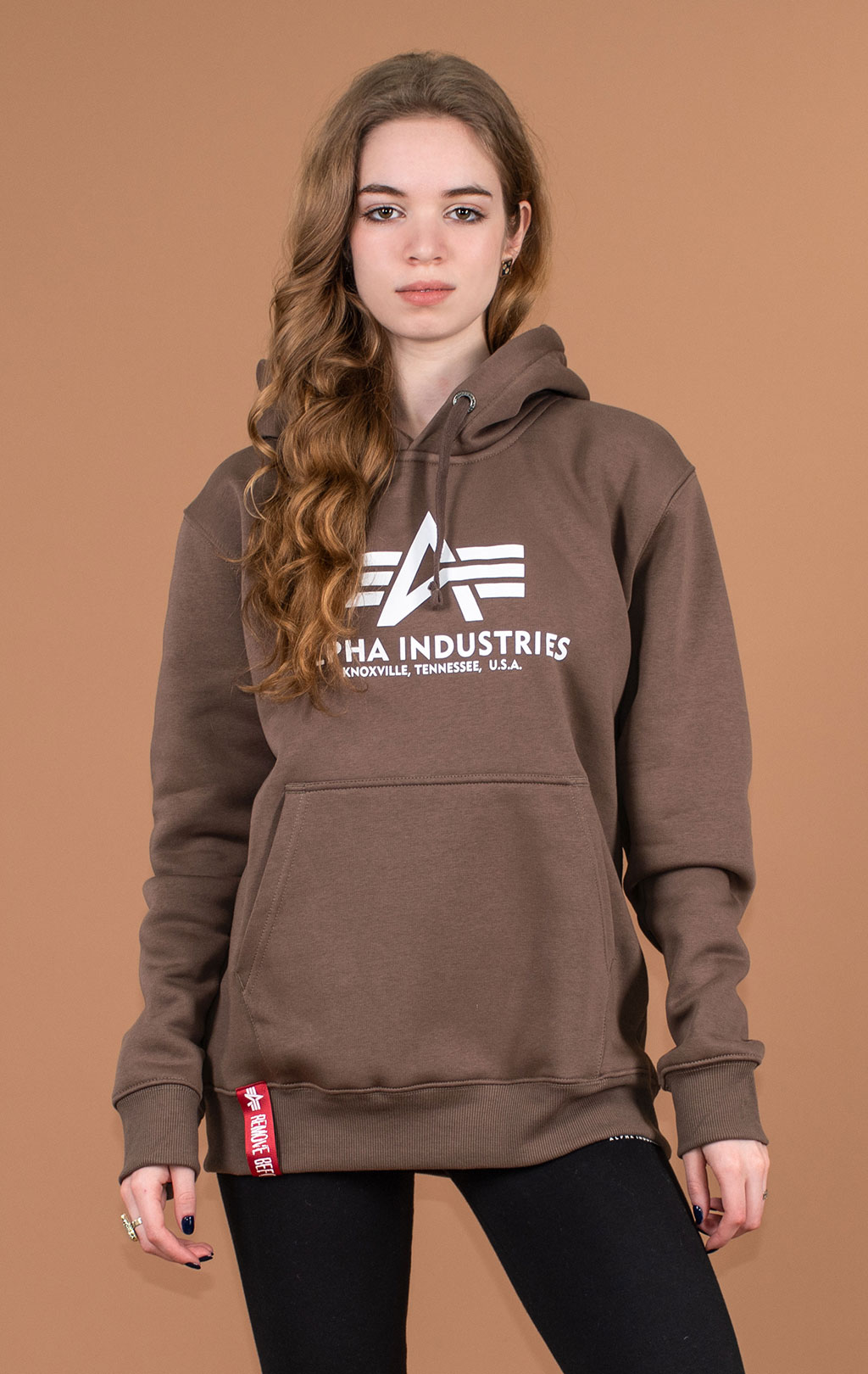 Толстовка ALPHA INDUSTRIES BASIC HOODY taupe 