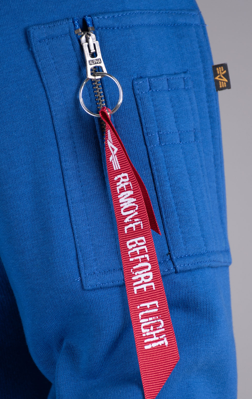 Свитшот ALPHA INDUSTRIES NASA reflective NASA blue 