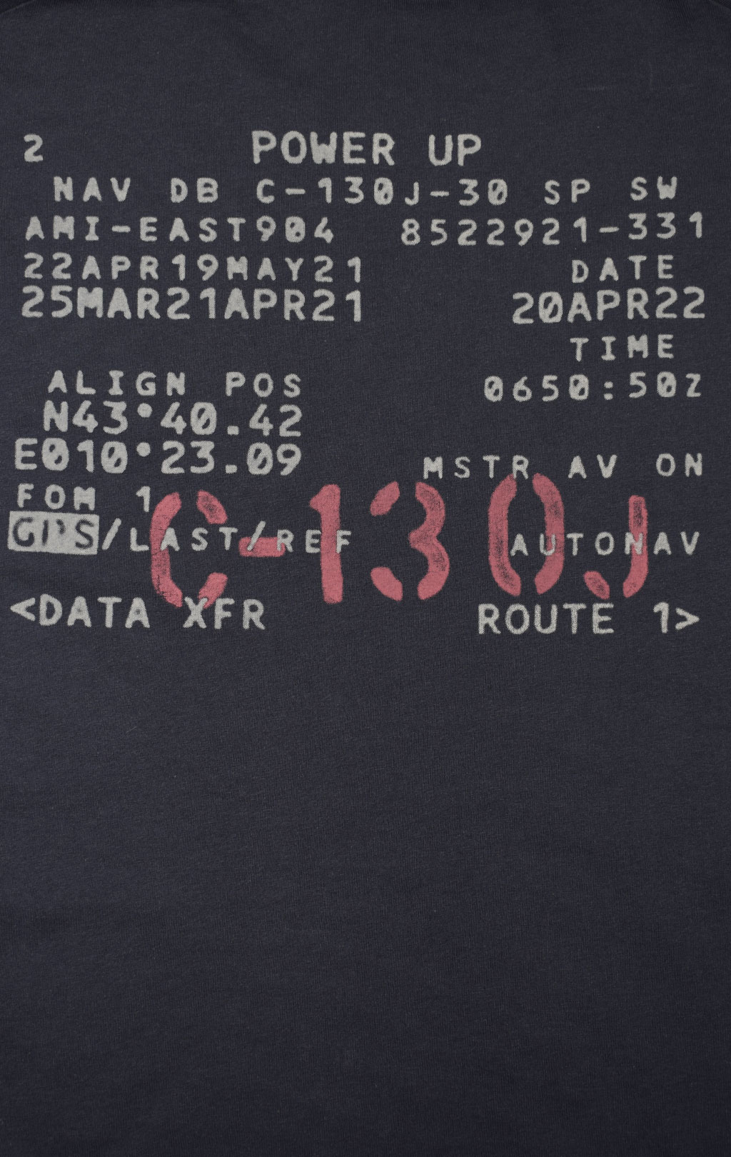 Футболка AERONAUTICA MILITARE FW 23/24/BD dark blue (TS 2135)