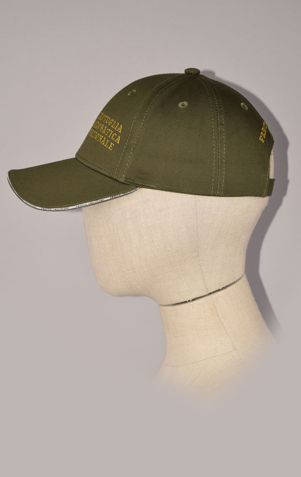 Бейсболка AERONAUTICA MILITARE FW 22/23/CN verde militare (HA 1116) 