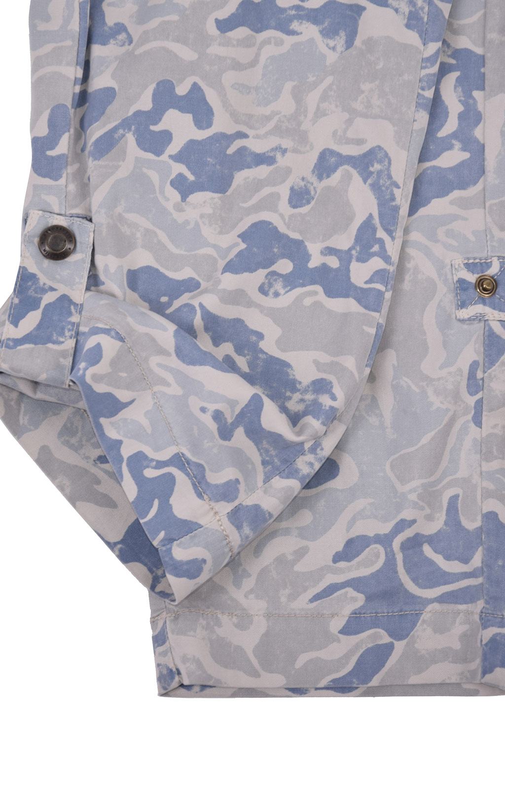 Женские брюки-карго AERONAUTICA MILITARE SS19 camouflage azzurro (PA 1336) 