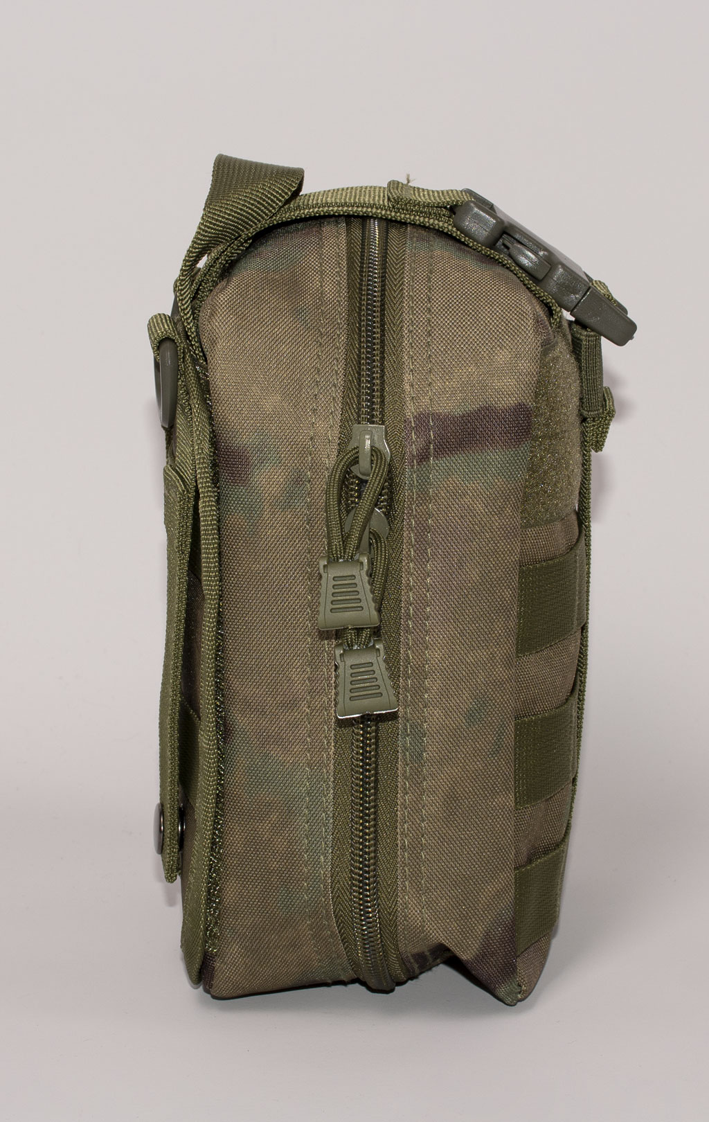 Подсумок медицинский FIRST AID KIT отрывной, с  нашивкой green camo PH-896 Китай