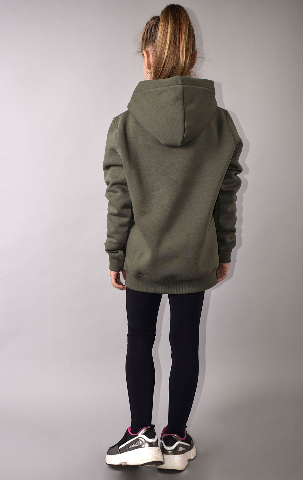 Детская толстовка ALPHA INDUSTRIES BASIC HOODY dark olive 