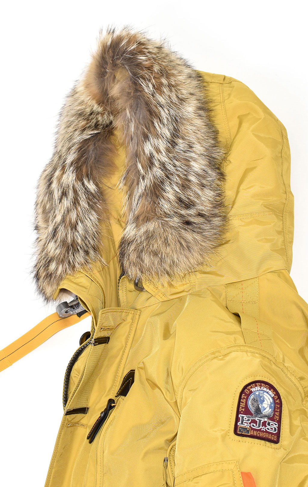 Аляска-пуховик PARAJUMPERS KODIAK FW 19/20 mustard 