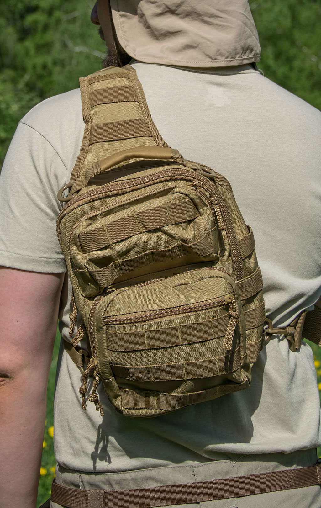 Рюкзак однолямочный ASSAULT one strap small (8L) coyote 