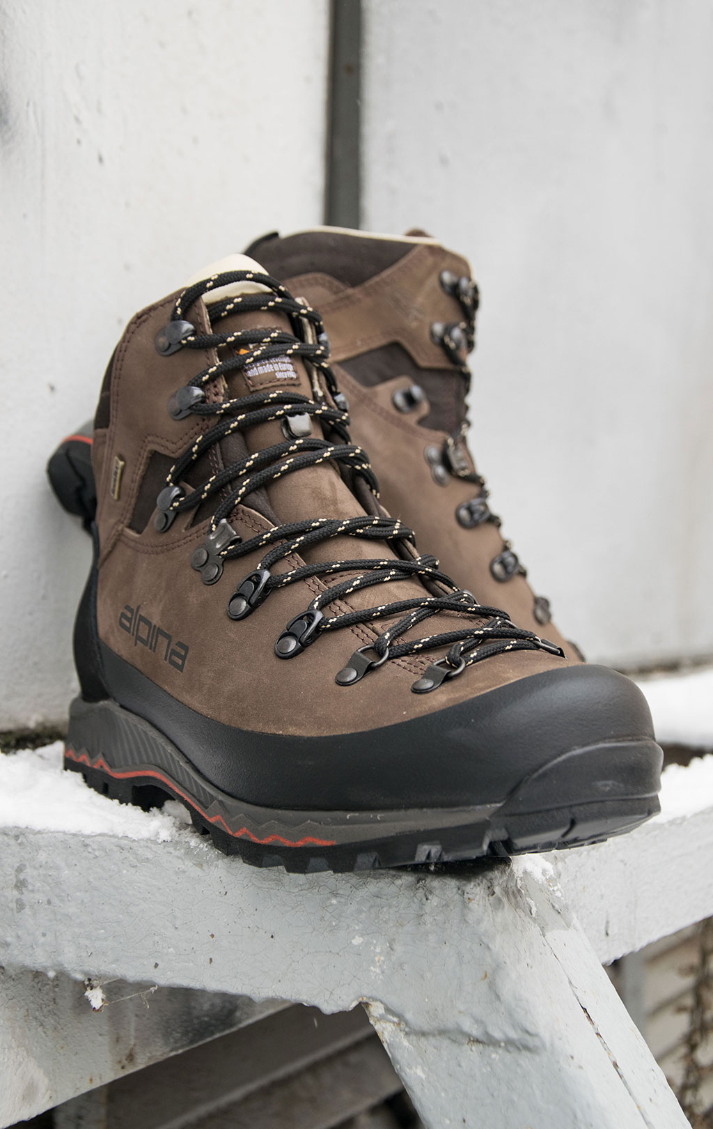 Ботинки- треккинговые ALPINA Gore-Tex (Sympatex) NEPAL brown 