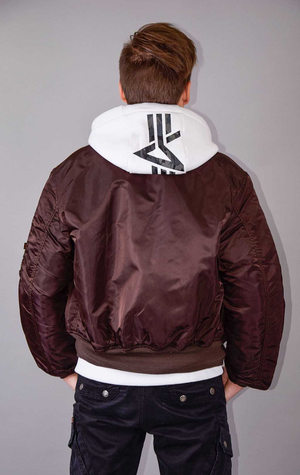 Куртка летная ALPHA INDUSTRIES CWU-45 chocolate 