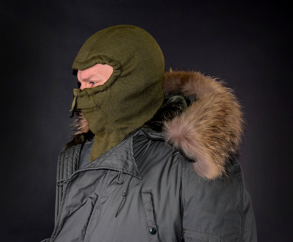 Маска-балаклава BALACLAVA танковая olive США