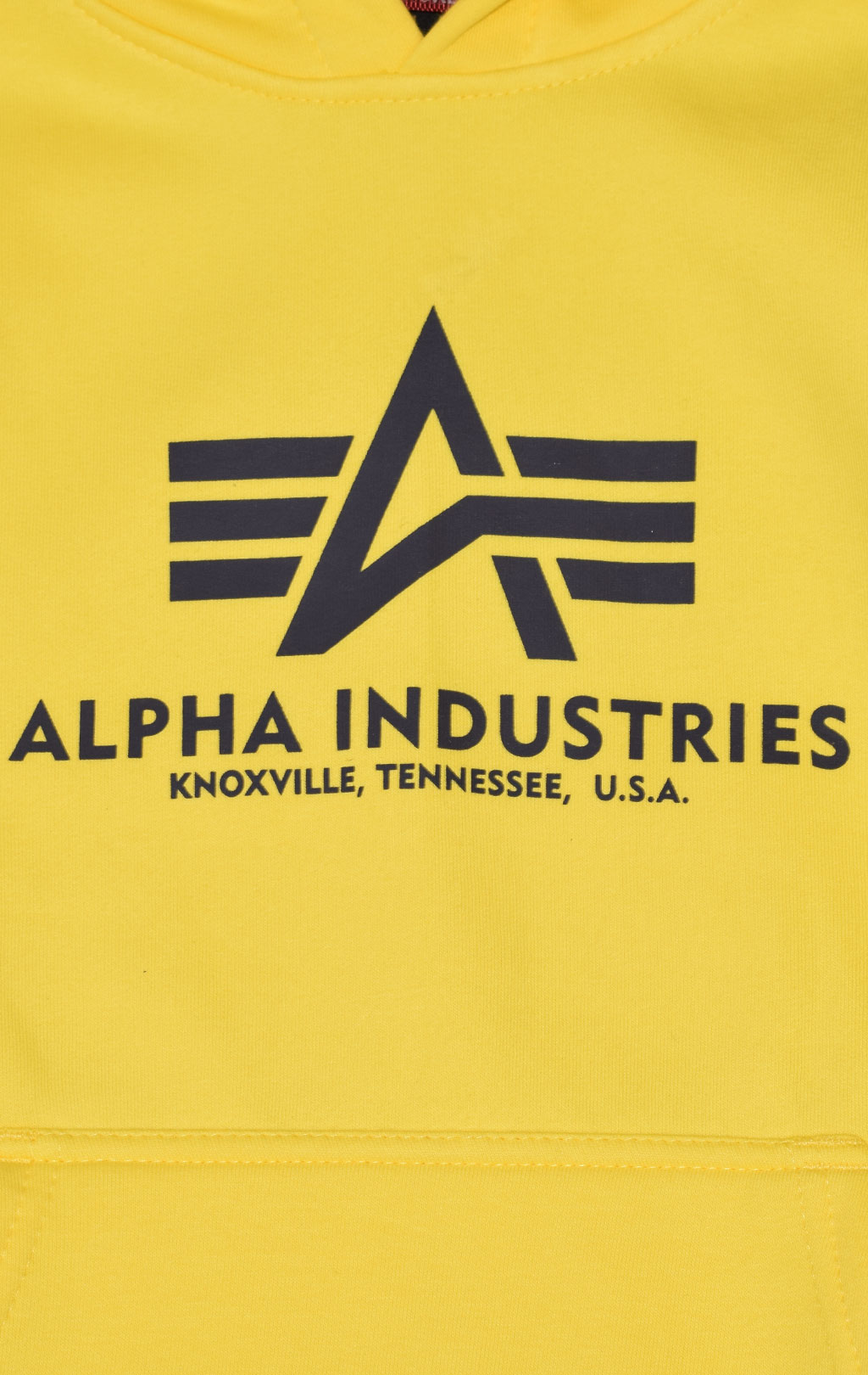 Детская толстовка ALPHA INDUSTRIES BASIC HOODY empire yellow 