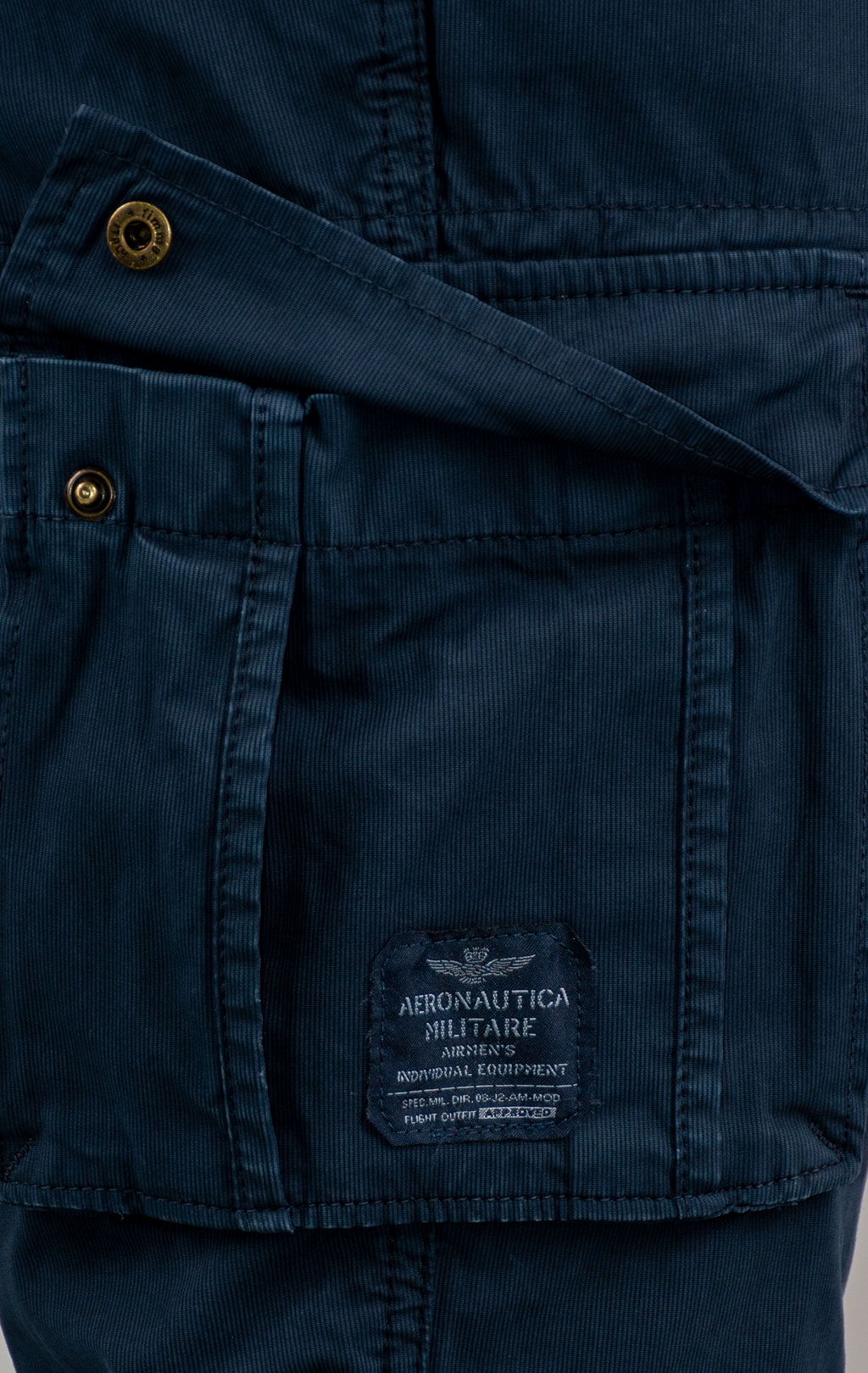 Брюки-карго AERONAUTICA MILITARE плотные FW 25/26/AL blue navy (PA 1329) 