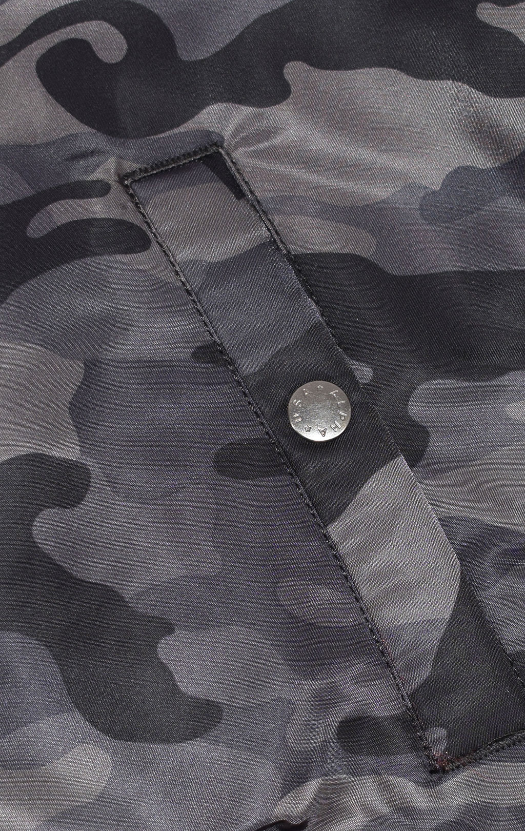 Куртка-бомбер лётная ALPHA INDUSTRIES D-Tec MA-1 black camo 