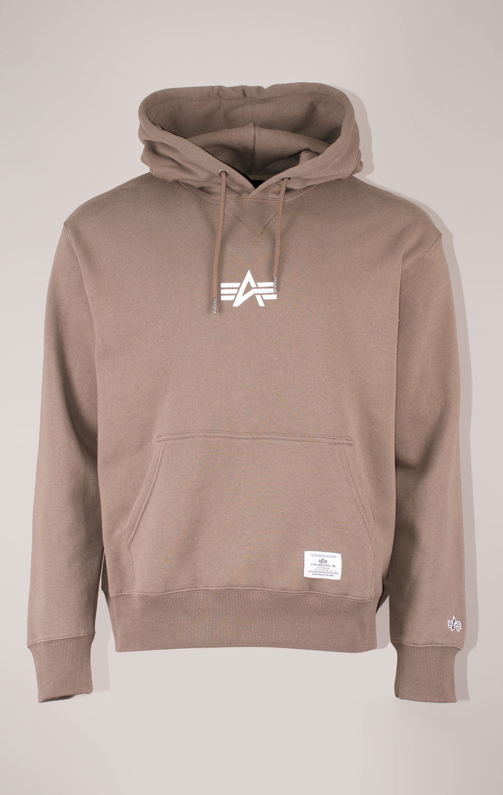Толстовка ALPHA INDUSTRIES BORN OF PURPOSE HOODIE FW 24/25 coyote brown 