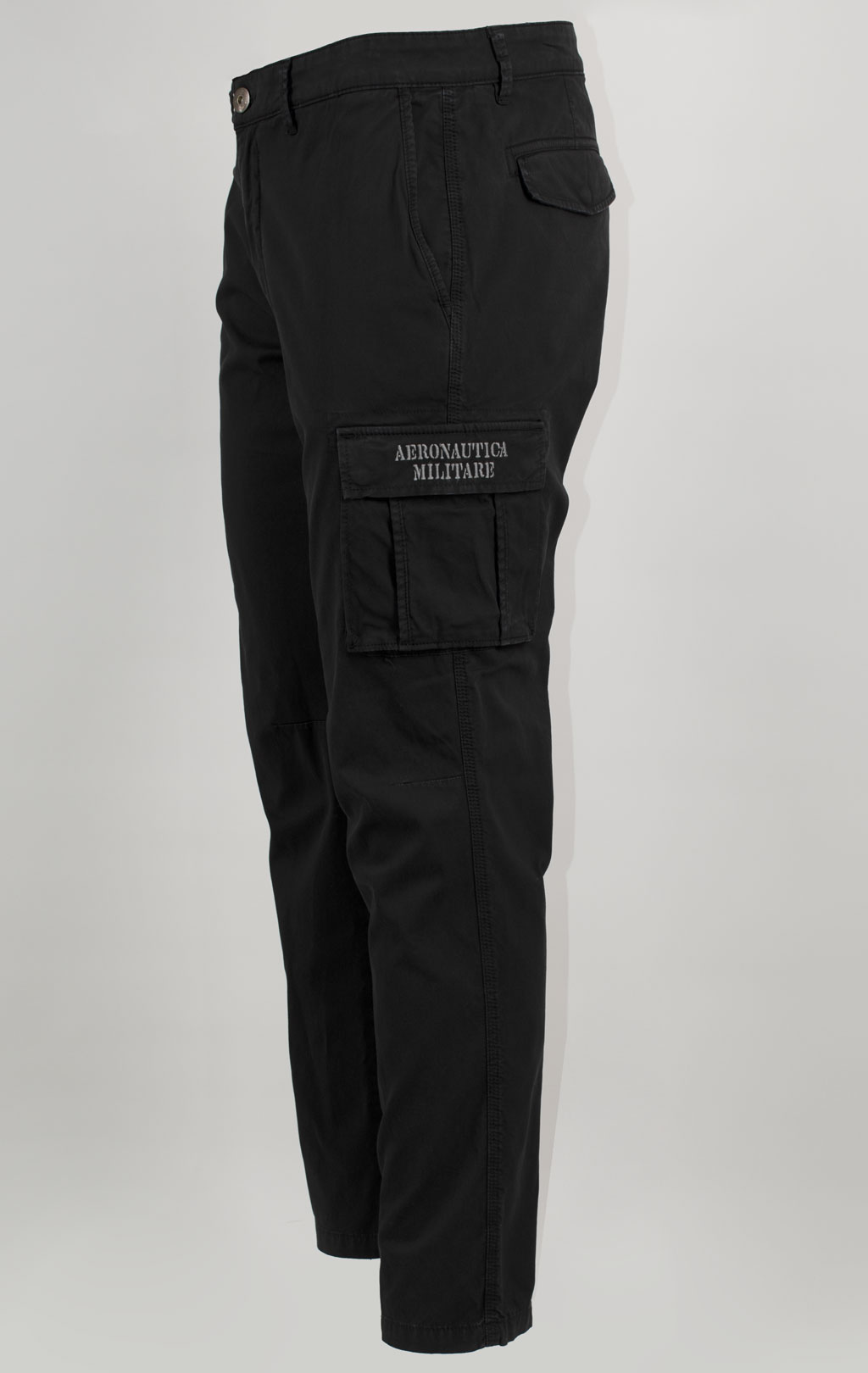 Брюки-карго AERONAUTICA MILITARE SS 25 m/AL black washed (PA 1329) 