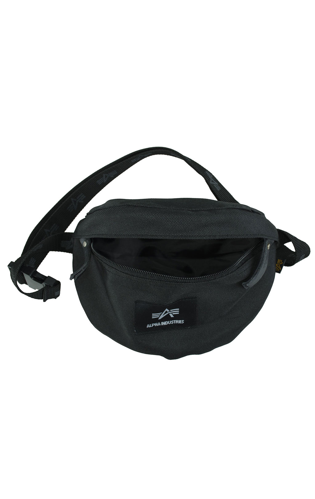 Сумка поясная ALPHA INDUSTRIES BIG-A OXFORD WAIST BAG поясная black 